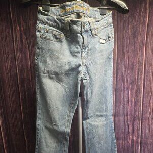 Arizona Jean Co Bootcut Jeans Size 3 Medium Wash Stretch Denim